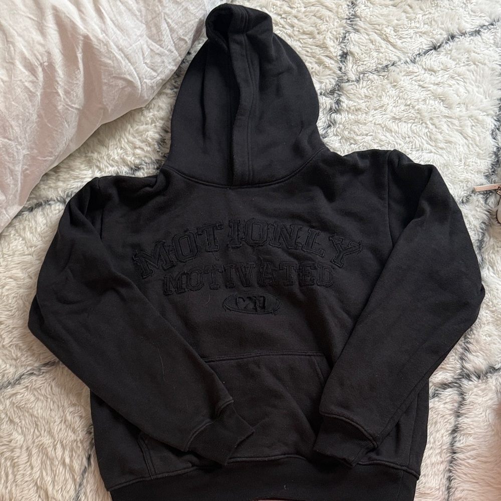 Black Hoodie Sweater